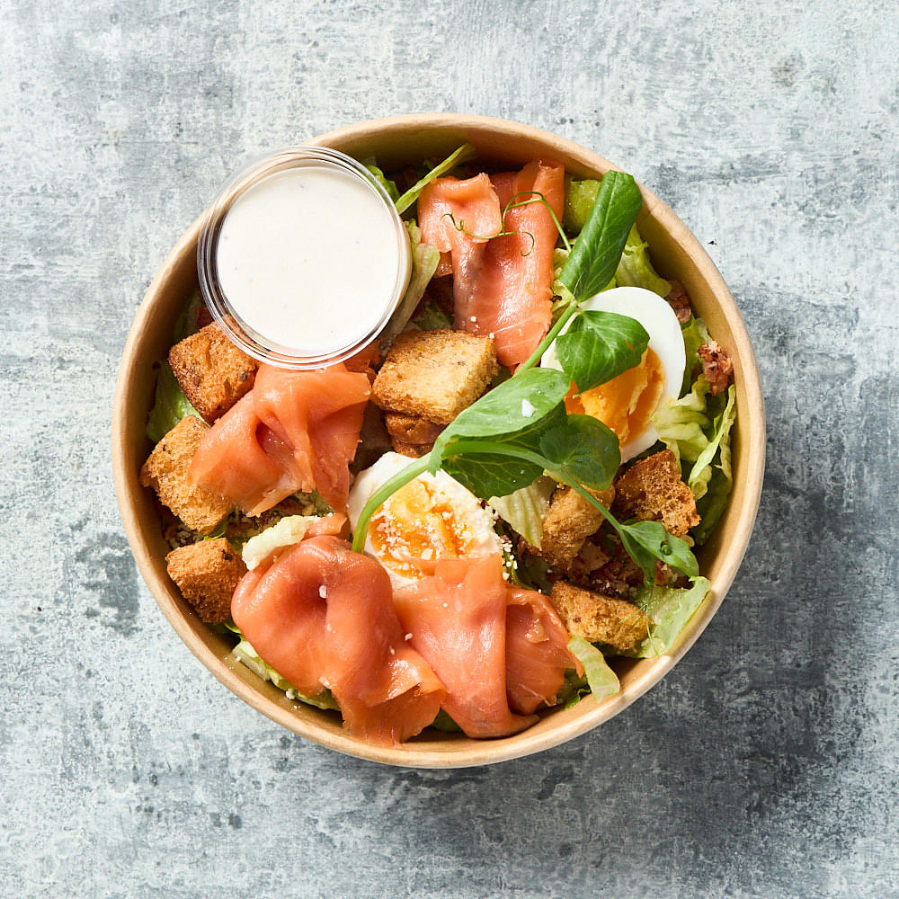 Classic Caesar + Smoked Salmon