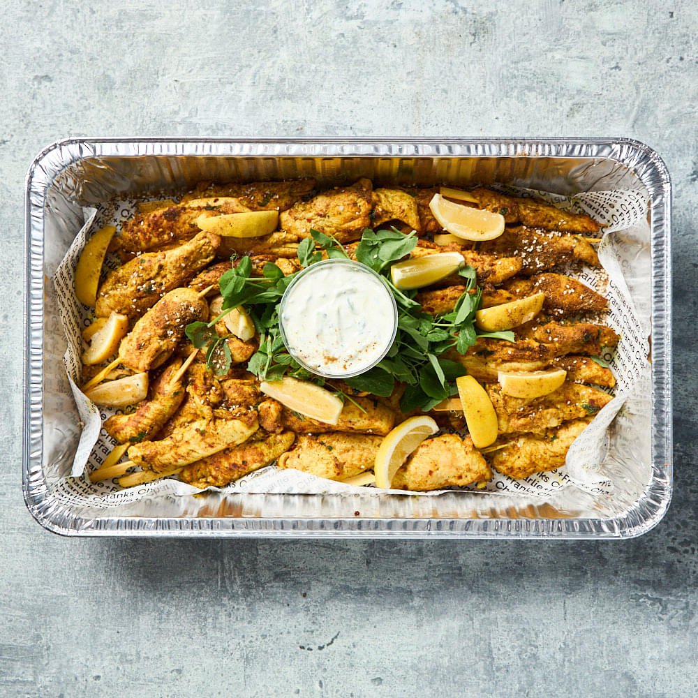 Chermoula Spiced Chicken Skewers