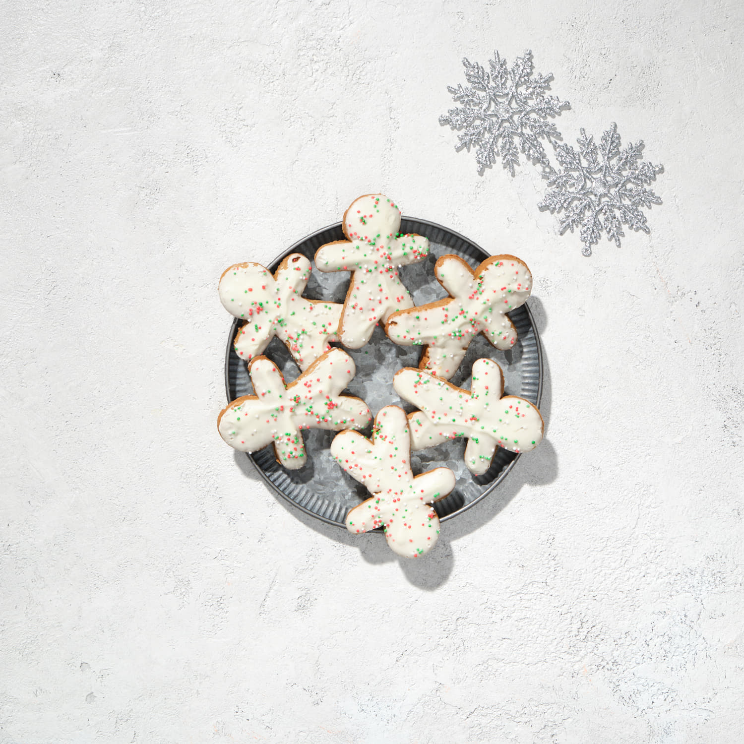 Iced Gingerbread Man Biscuit