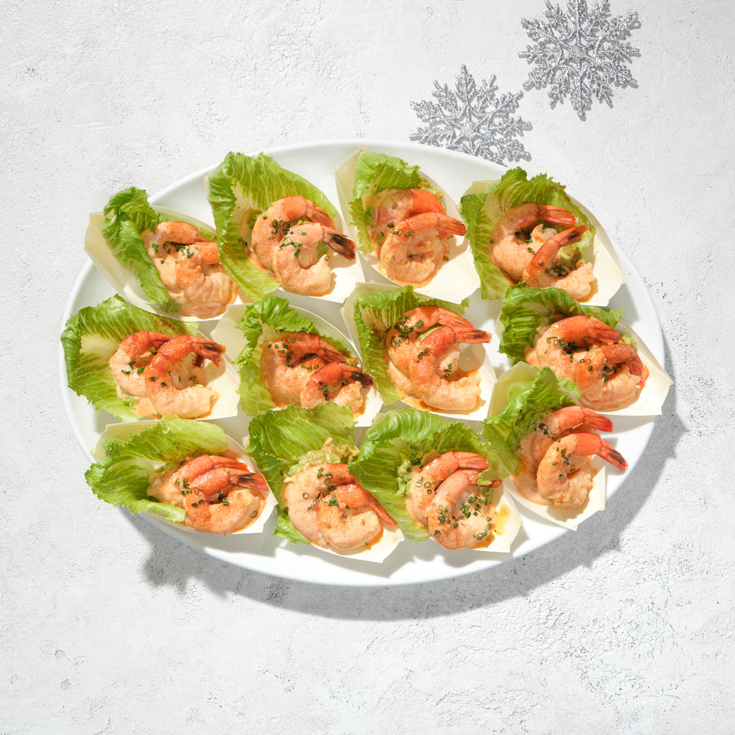 Canape - Prawn Cocktail Boats