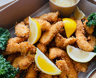 Coconut Chicken Tenders with Aioli