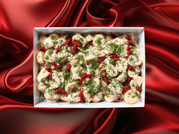 Festive Herbed Creamy Potato Salad