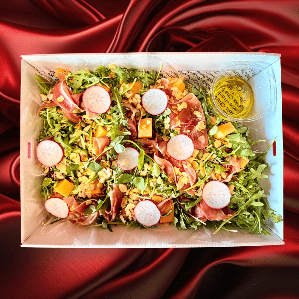 Festive Prosciutto, Melon & Ancient Grain Salad