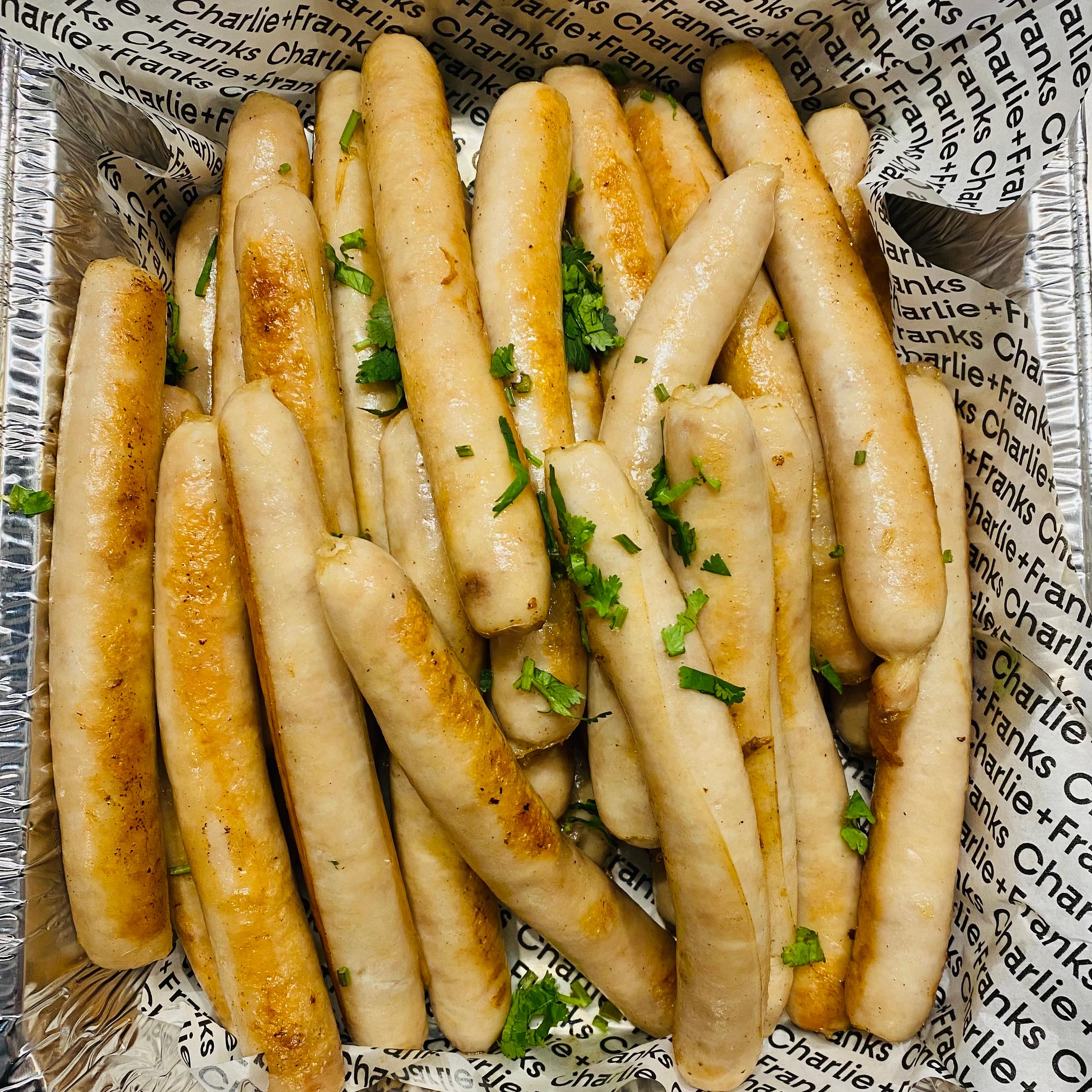 Grilled Vegan Sausages