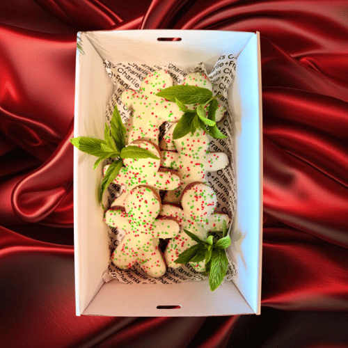 Iced Gingerbread Man Biscuit