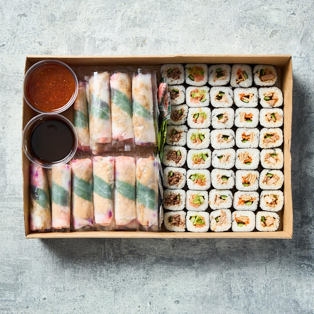 Large Sushi & Rice Paper Roll Collection