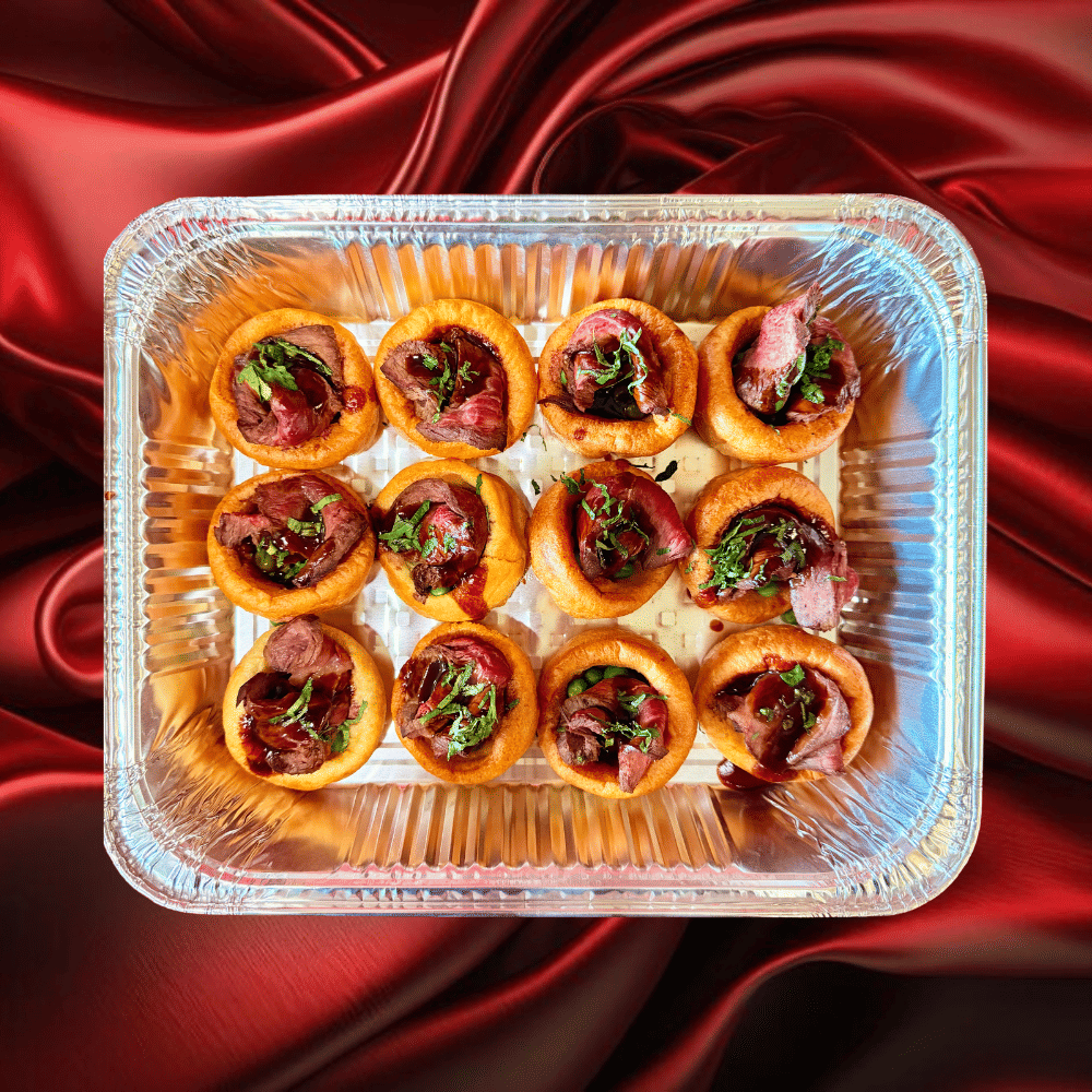 Mini Roast Beef Yorkshire Puddings