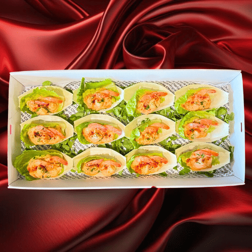 Canape - Prawn Cocktail Boats