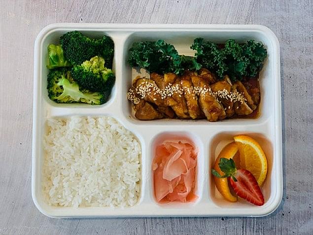 Teriyaki Salmon Bento Box