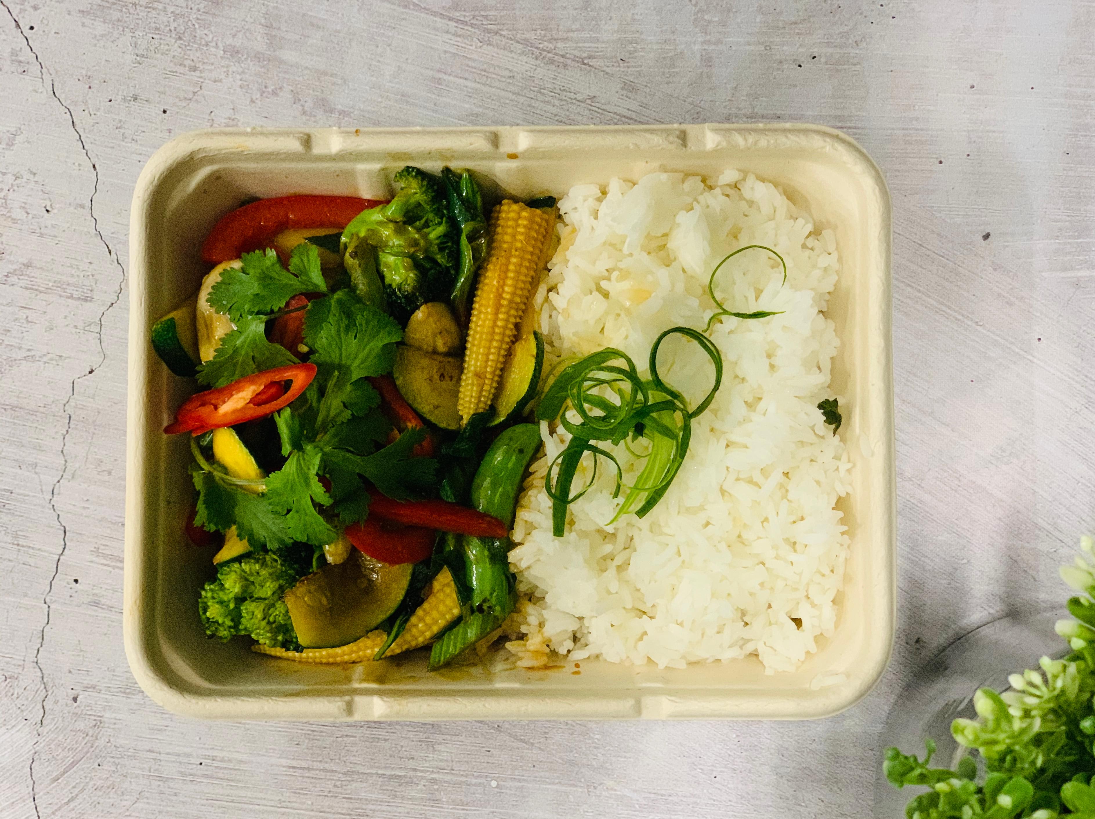 Thai Style Stir Fried Vegetables