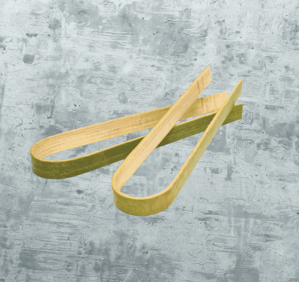 Bamboo Tongs (120mm - Disposable)