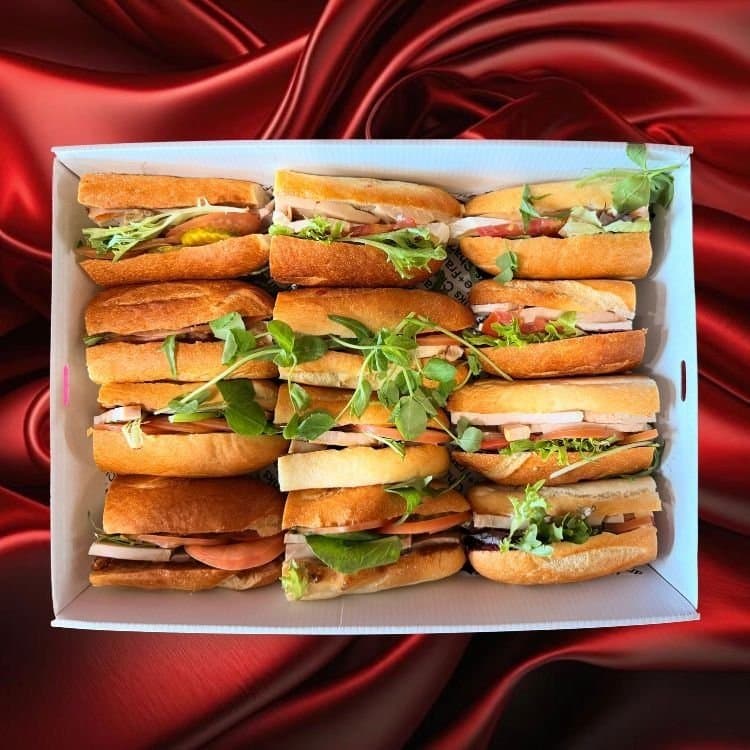 Turkey & Porchetta Mini Baguettes