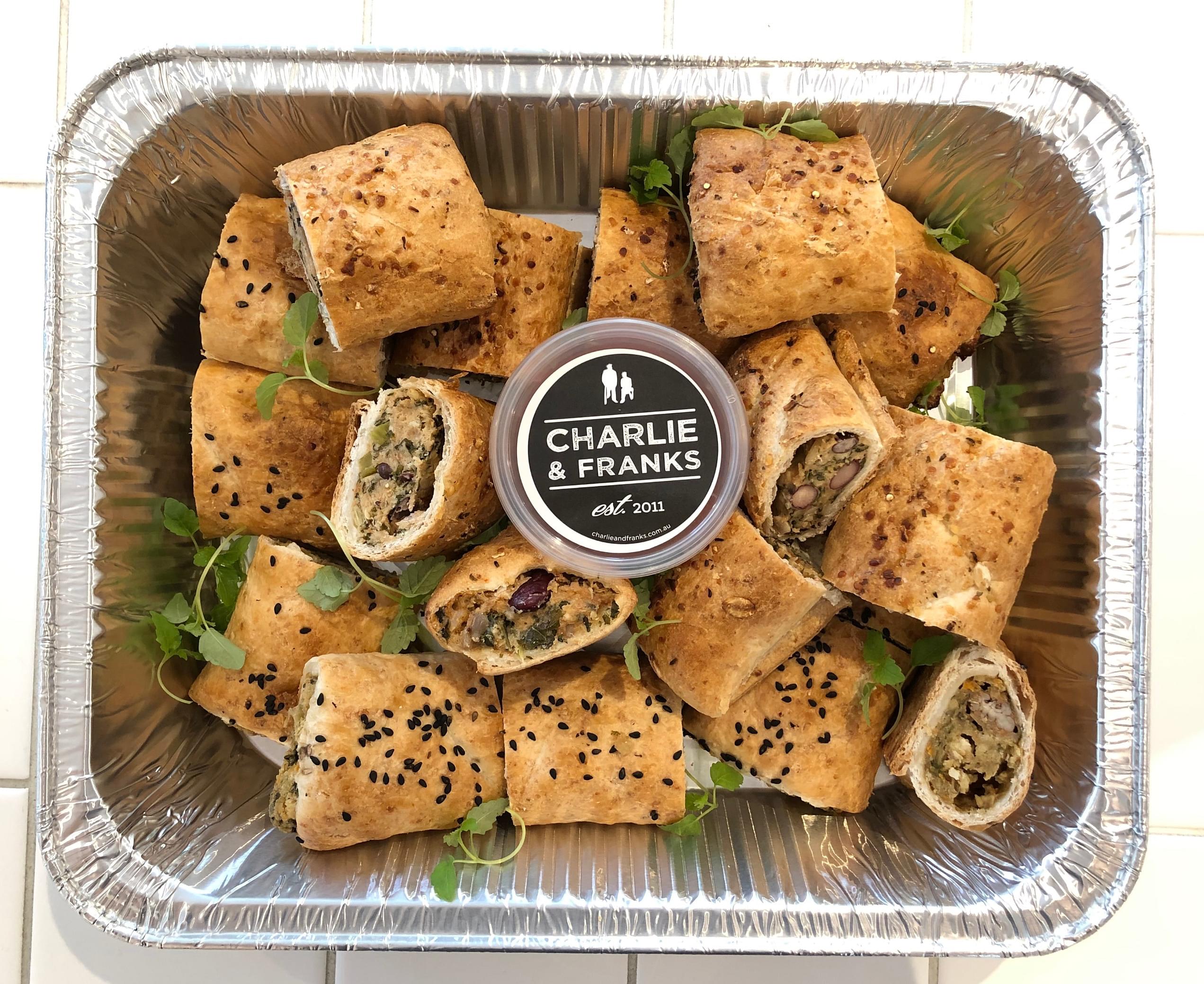 Vegan Cocktail Sausage Rolls