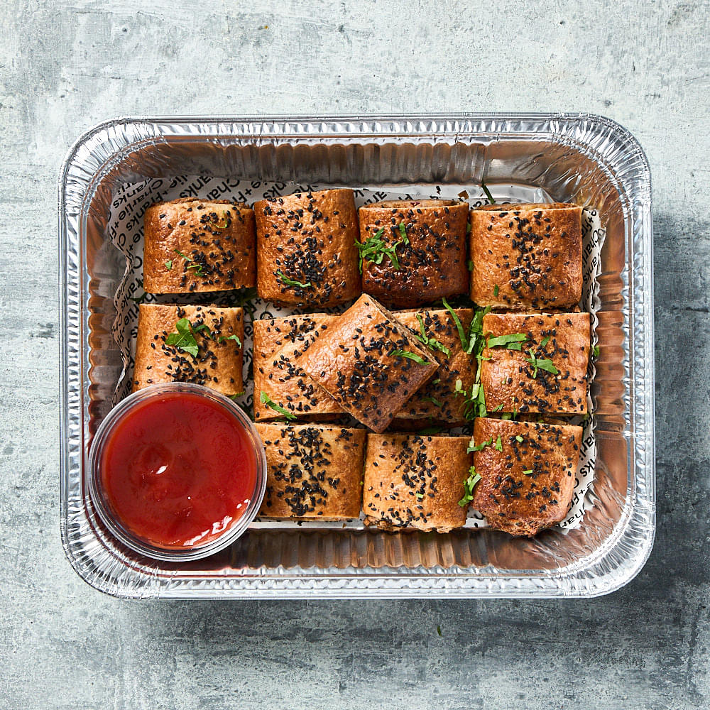 Vegan Cocktail Sausage Rolls