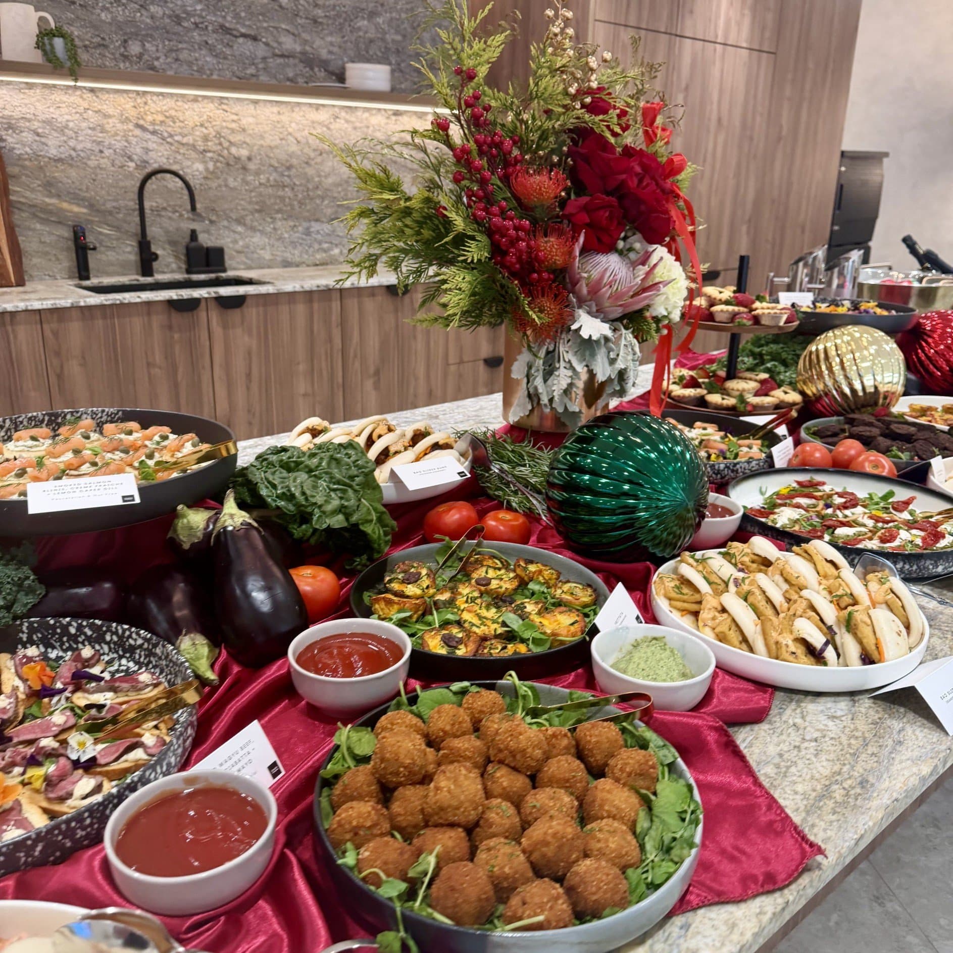 Buffet Equipment Hire - Setup + Standard Styling Package