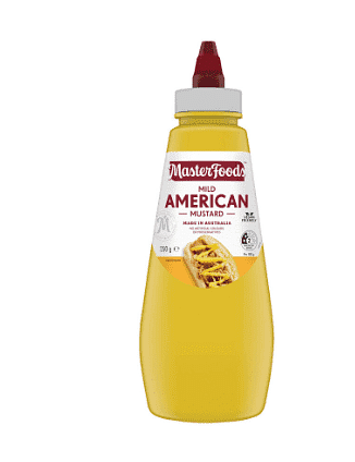 Mild American Mustard Bottle