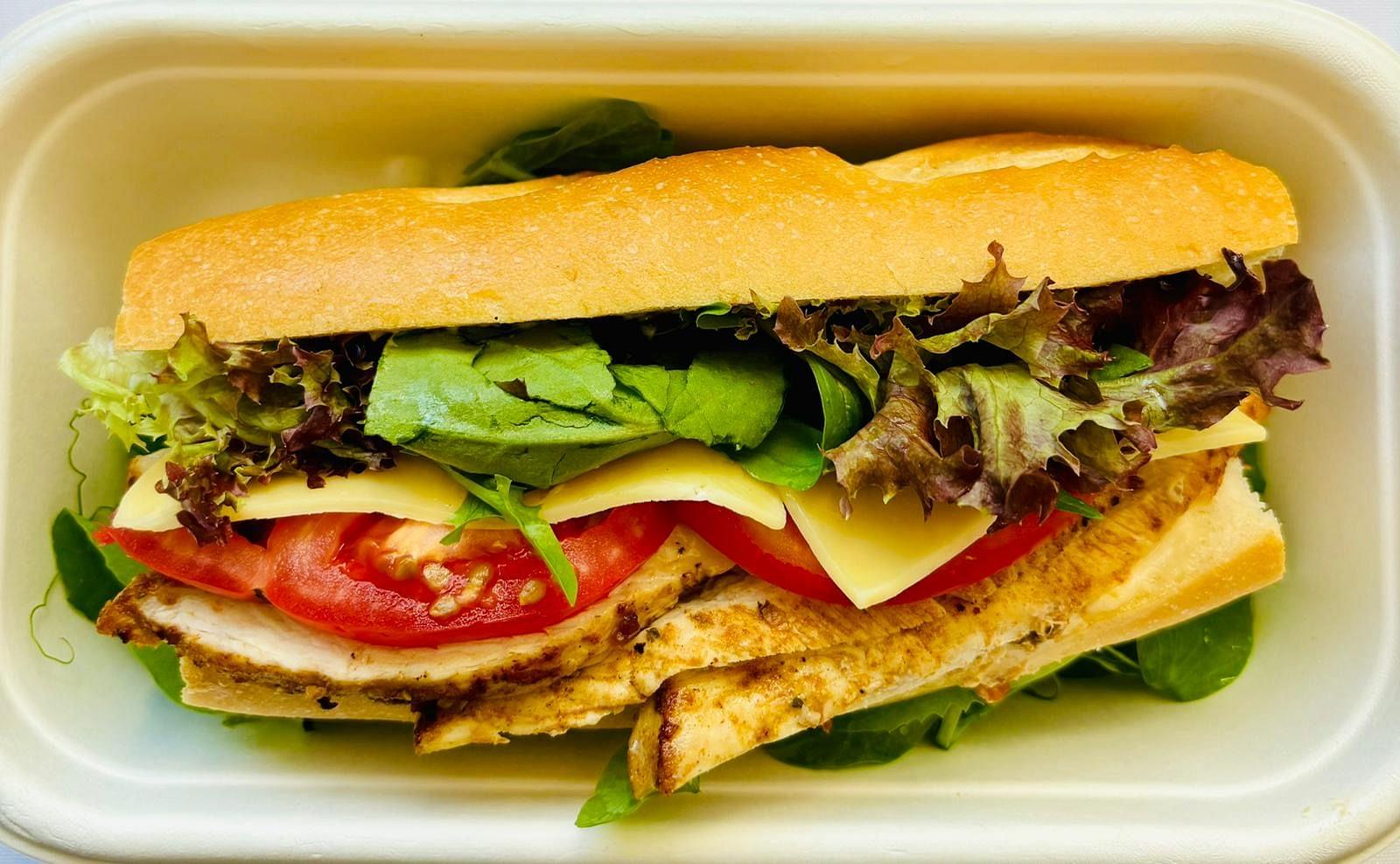 Portuguese Chicken Baguette