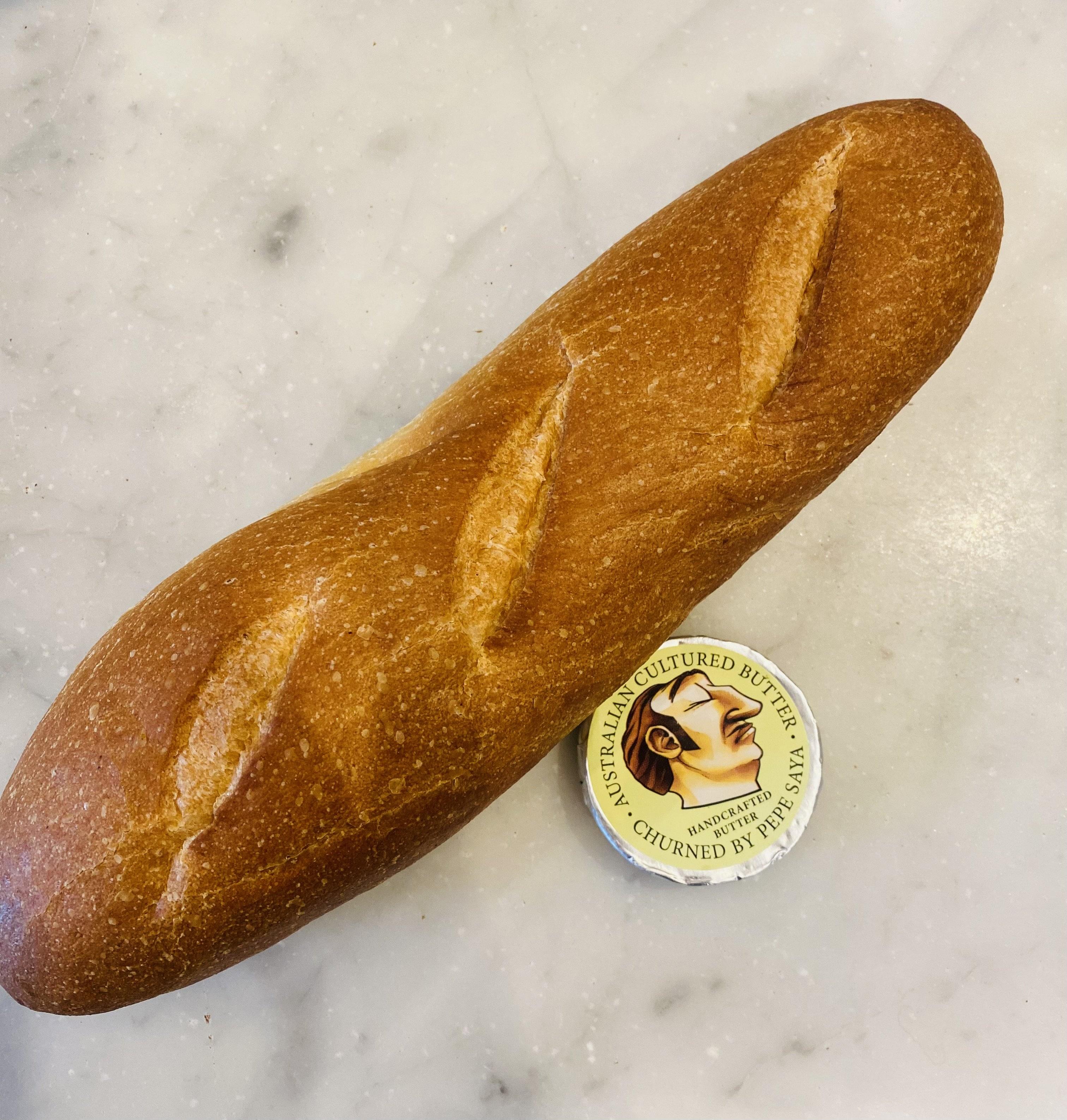 Rustic Mini Baguette + Pepe Saya Butter