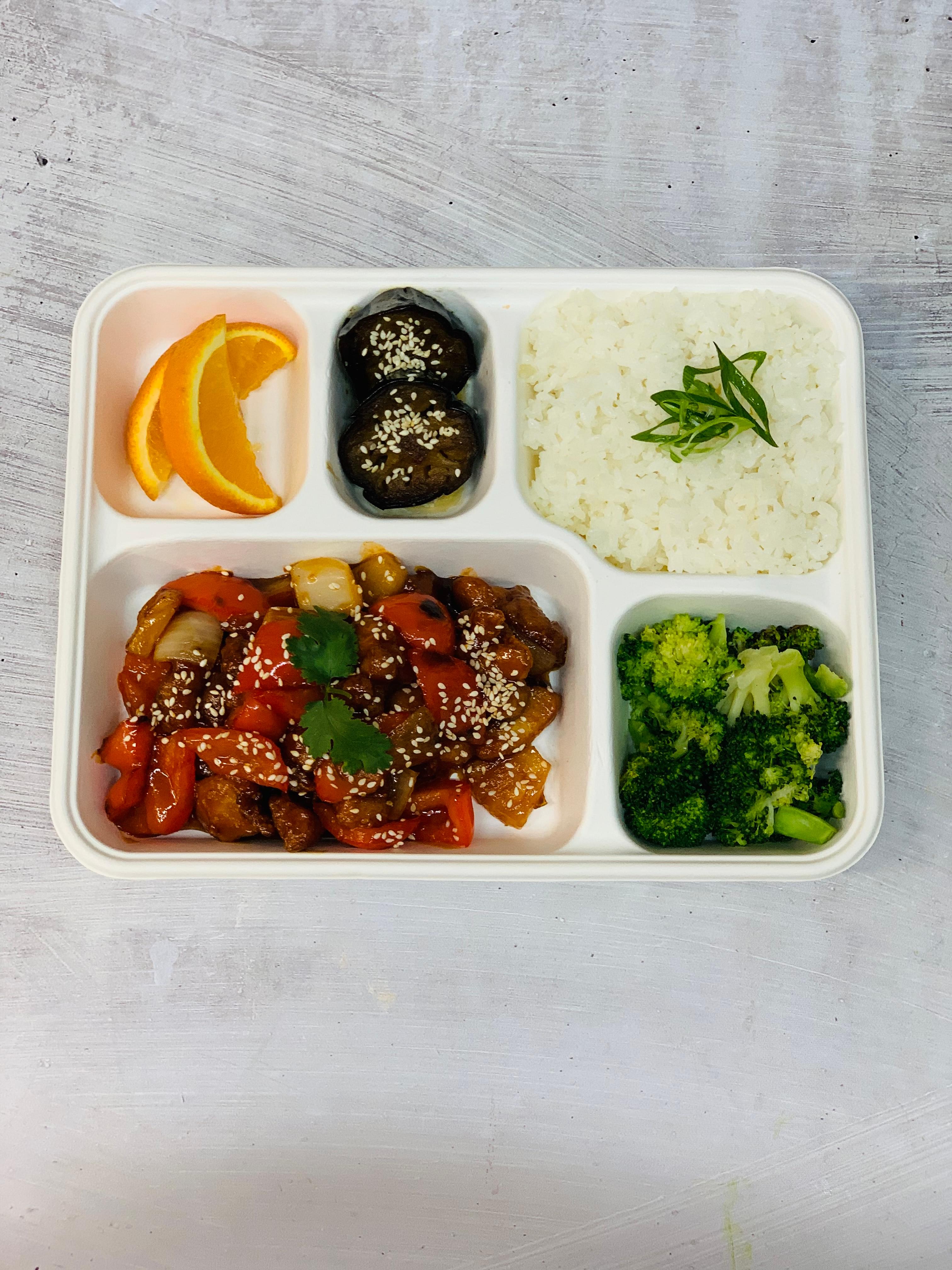 Sweet & Sour Chicken Bento Box