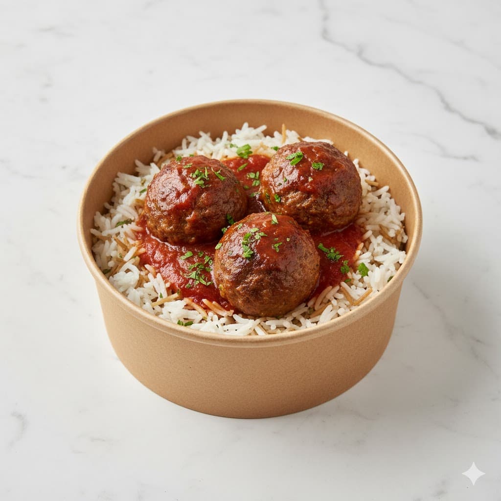 Kafta Meatball Bowl