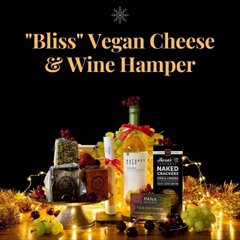 Bliss Vegan Cheese & Wine Hamper