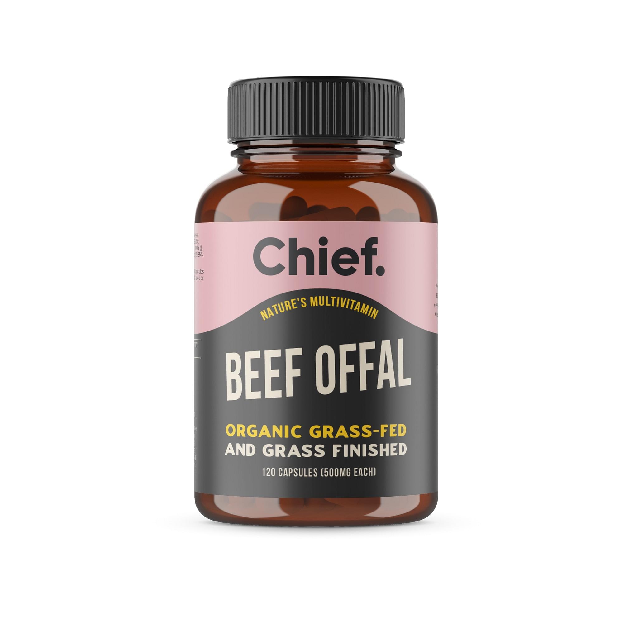 Organic Beef Offal Capsules
