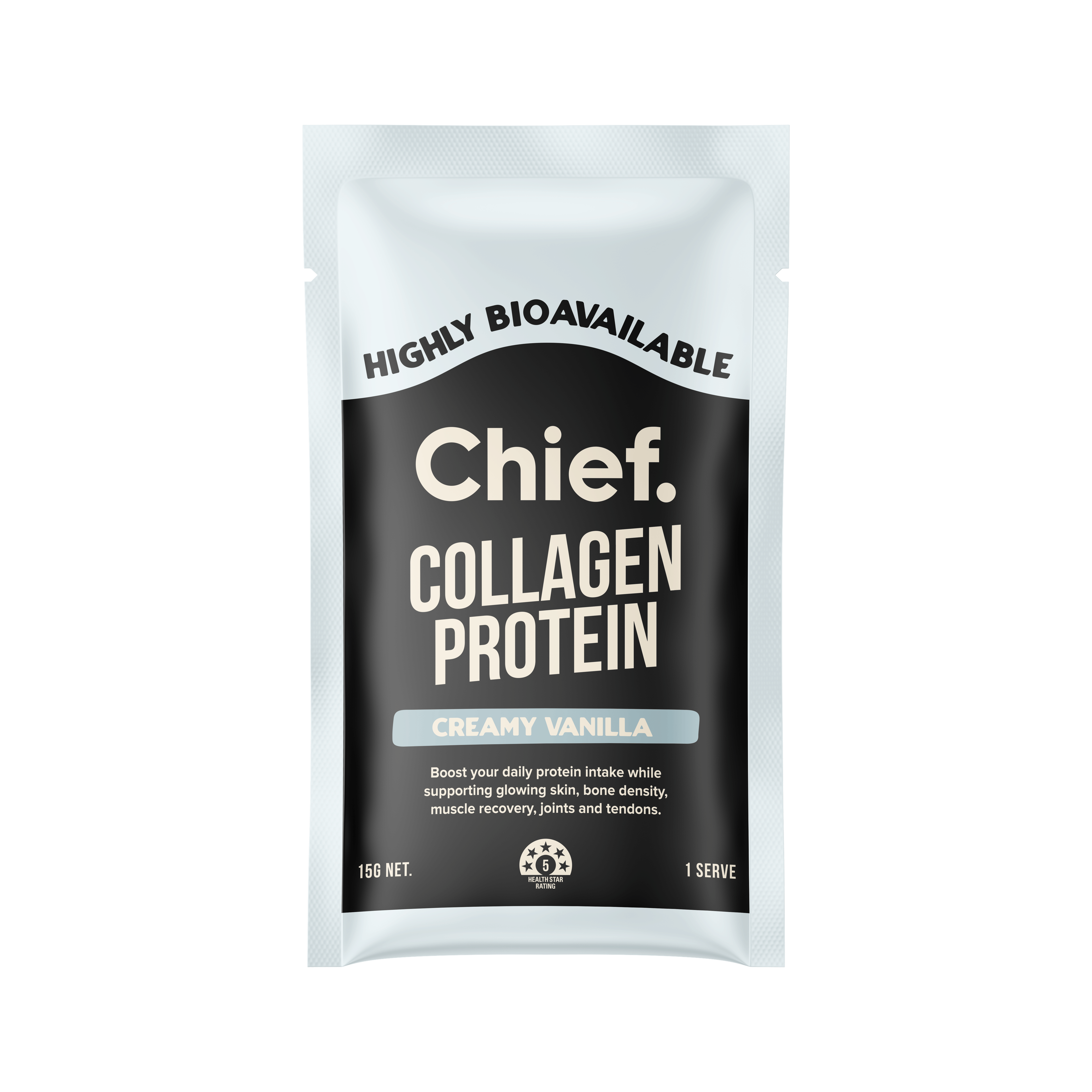 Chief Whey Protein Concentrate Sachet Creamy vanilla