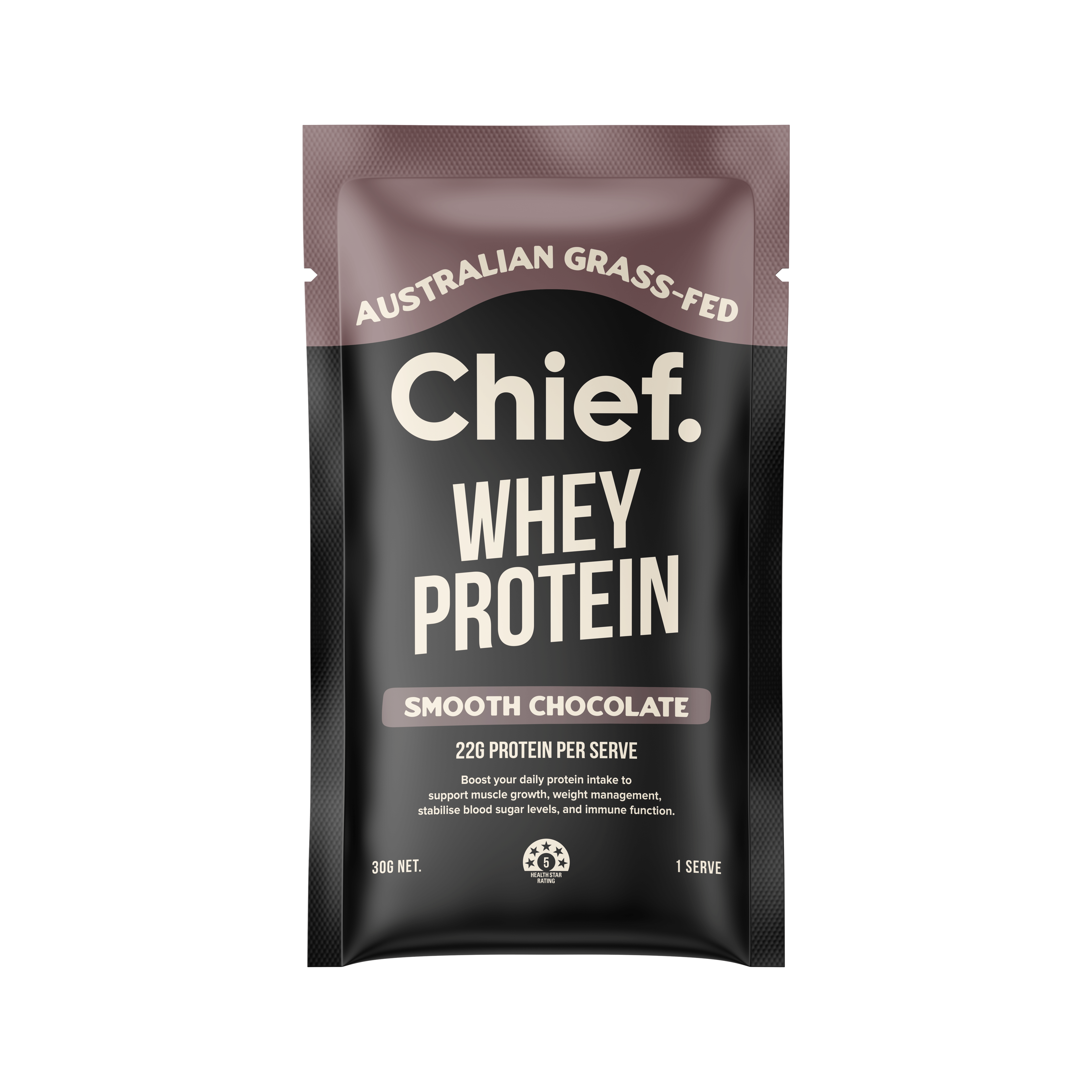 Chief Whey Protein Concentrate Sachet Dark Choco