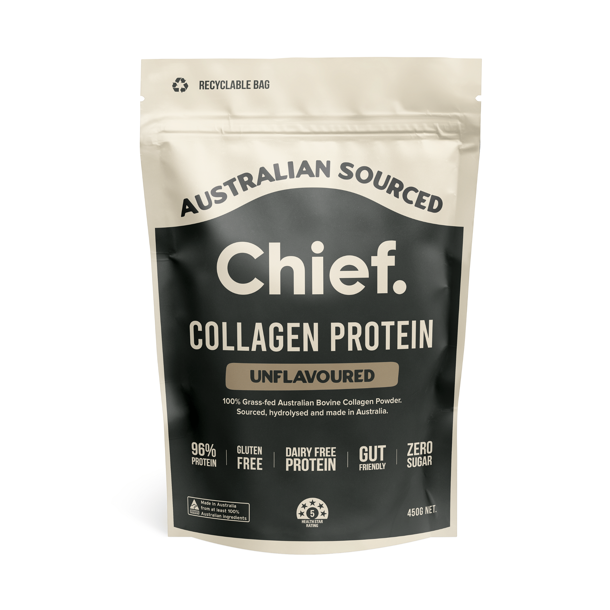 Australian Collagen Powder Unflavoured 