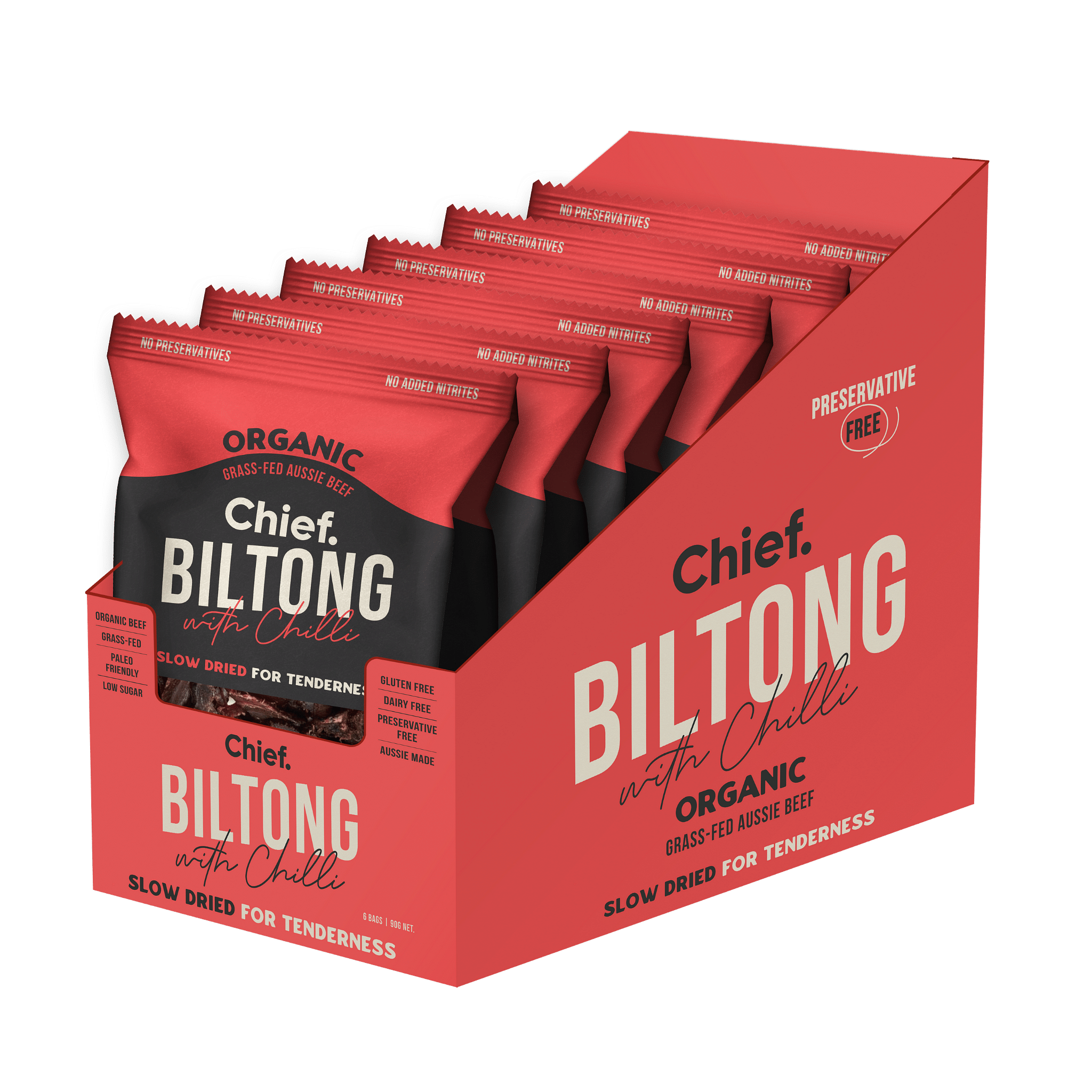 Beef & Chilli Biltong