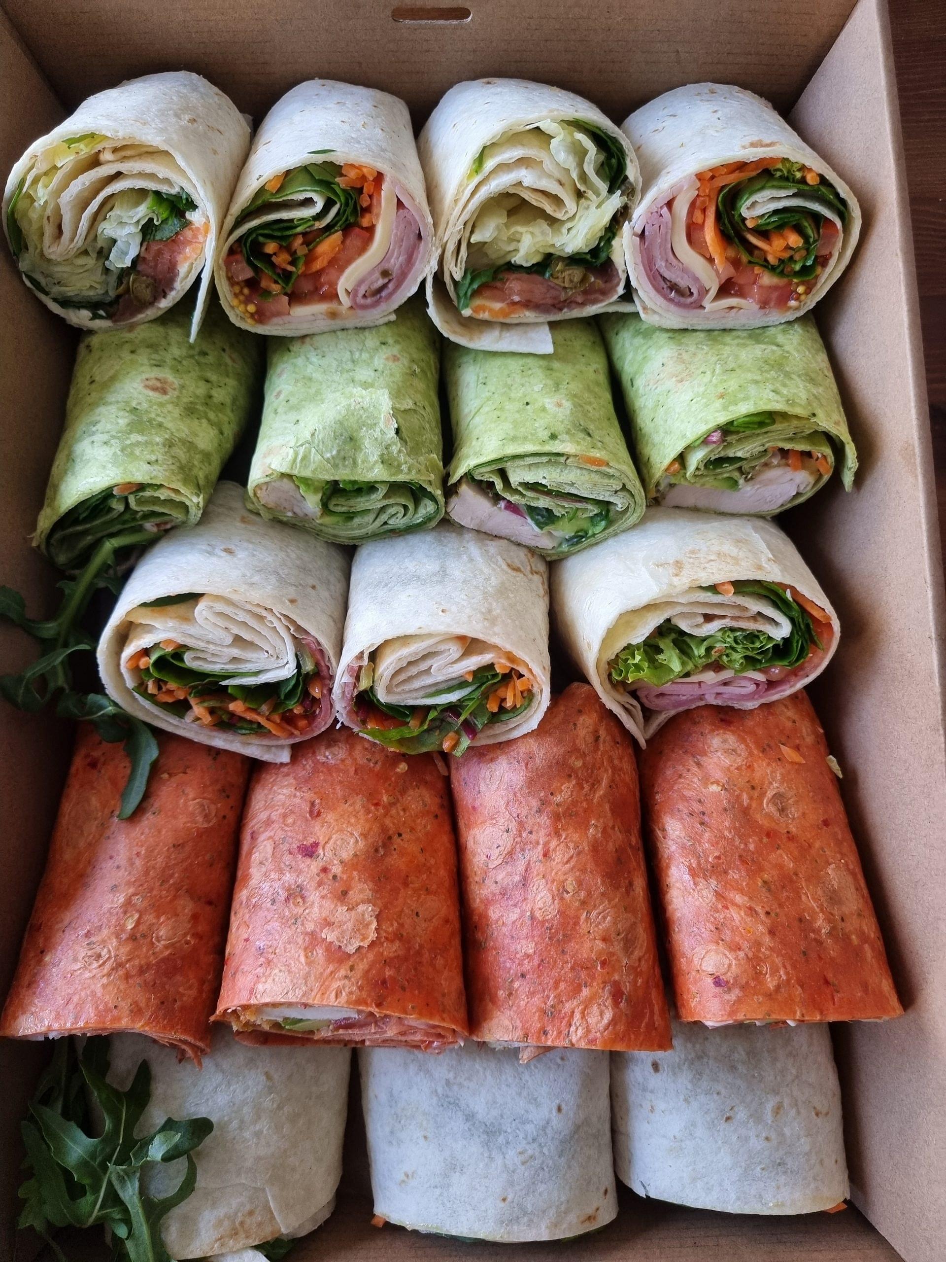 Flatbread Wraps Platter