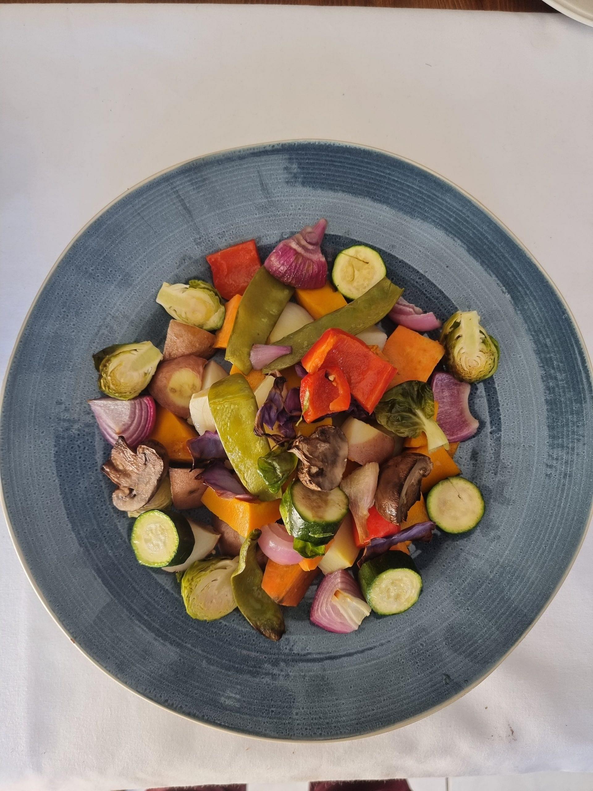 Winter Roast Vegetable Salad