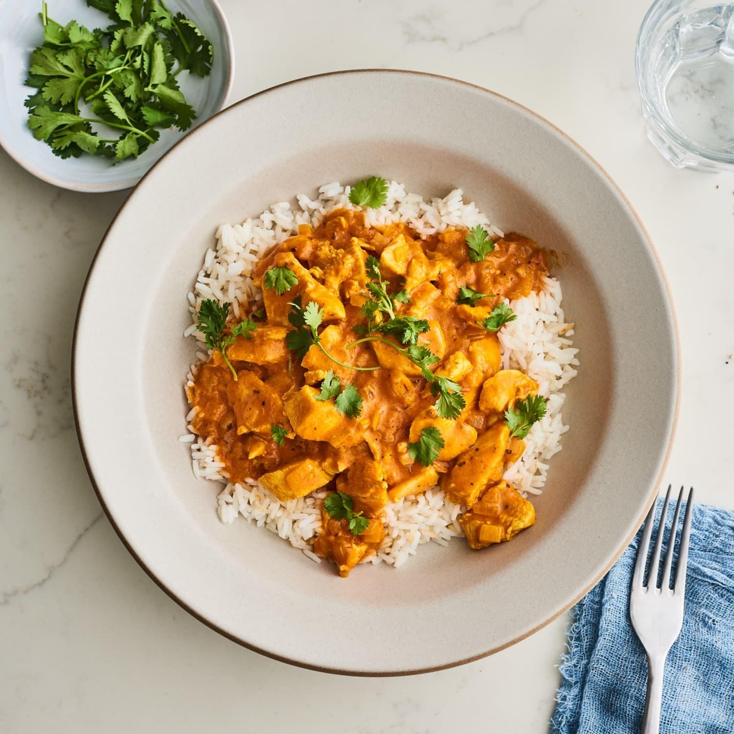 Butter Chicken with Basmati Rice