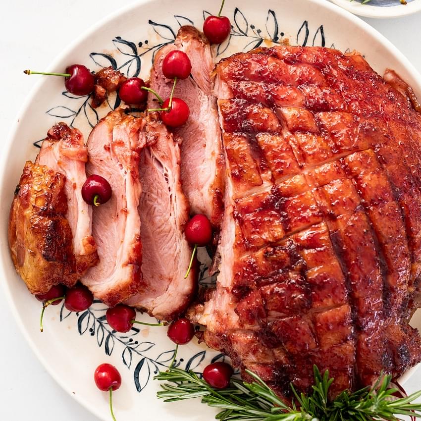 Cooked Christmas Ham