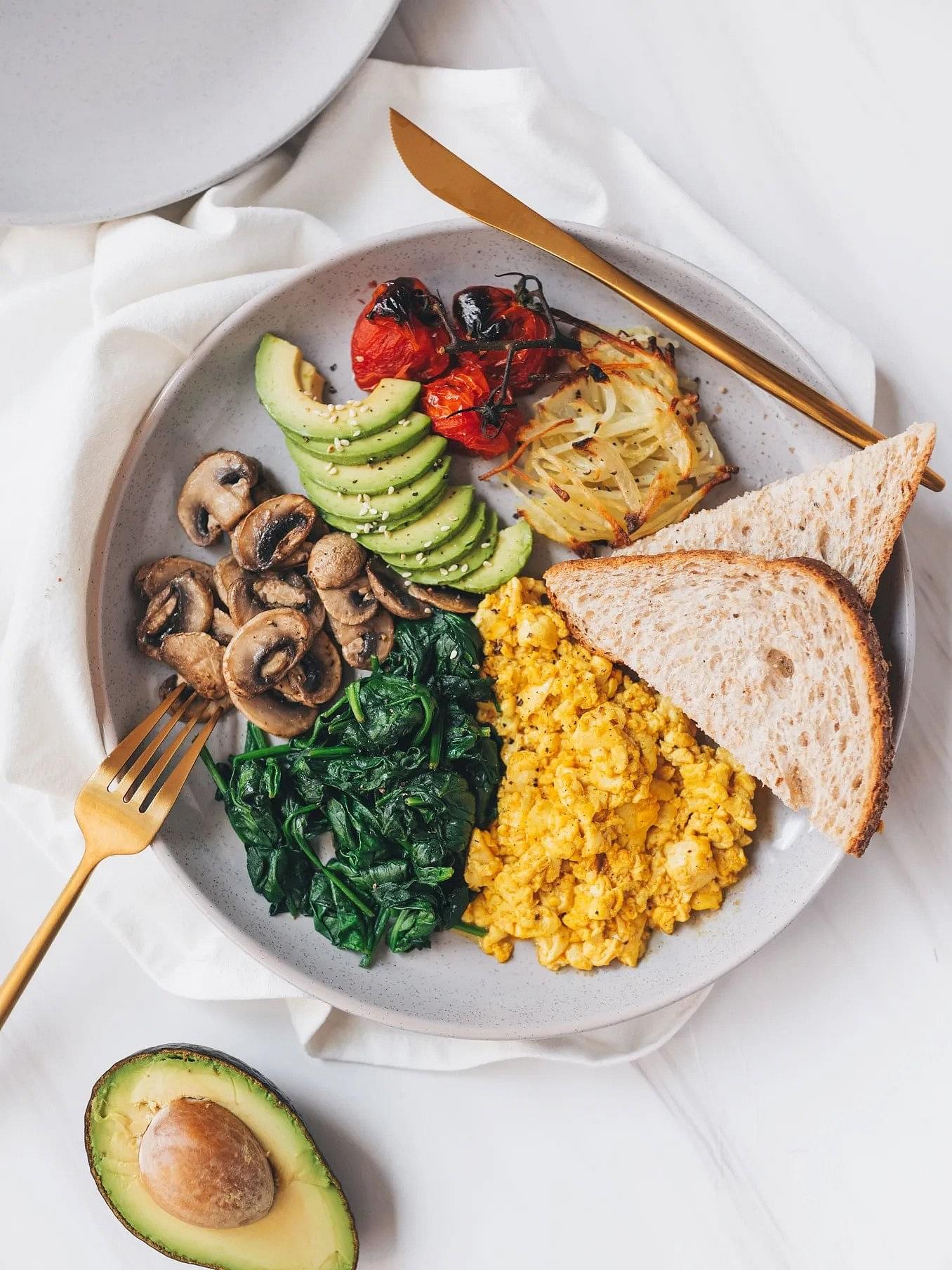 Vegan Breakfast Platter