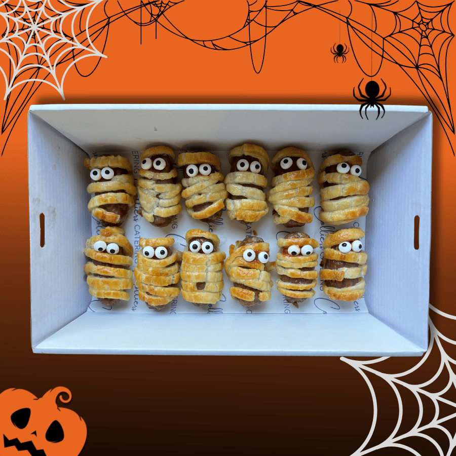 Mini Mummy Sausage Rolls