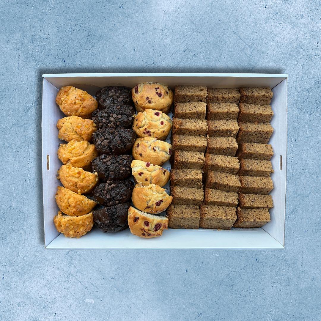 Muffins & Banana Bread Platter