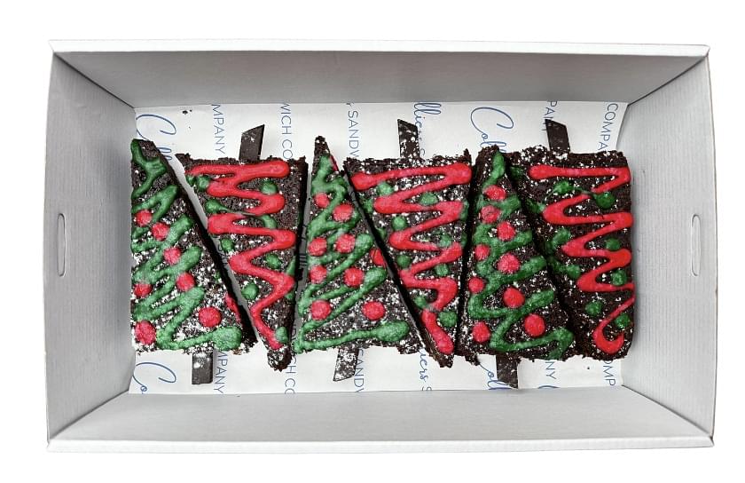 Christmas Tree Brownie