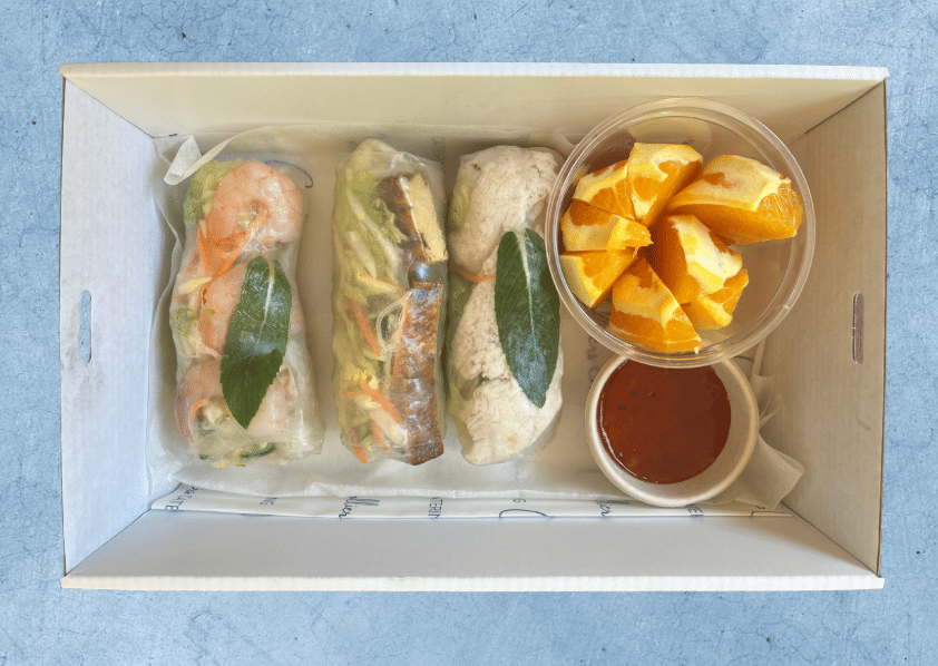 Rice Paper Rolls Lunch Box