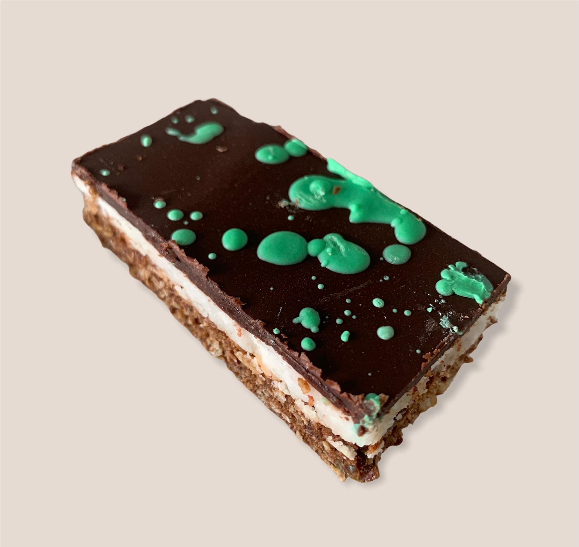 Vegan Peppermint Slice