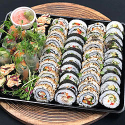 Sushi and Rice Paper Roll Platter