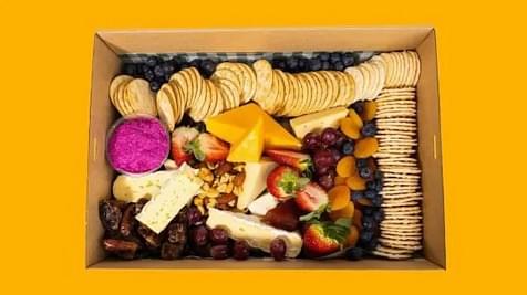 Cheese Box with Homemade Dips