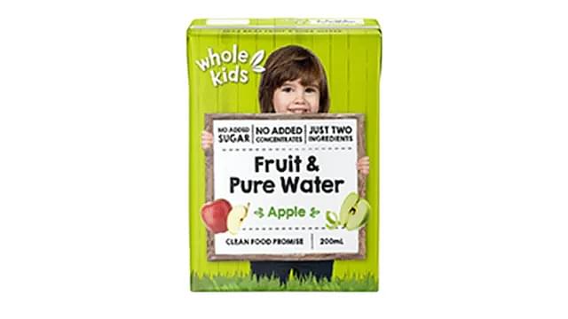 Whole Kids Organice Apple Juice