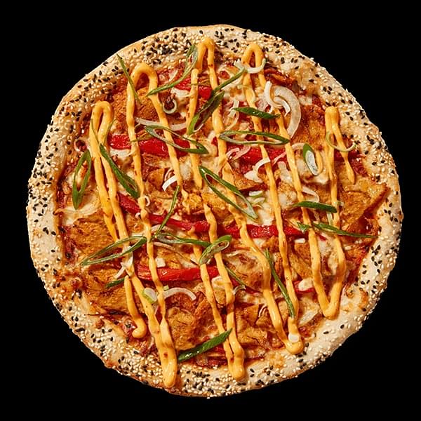 Peri Peri (NOT) Chicken Vegan Pizza