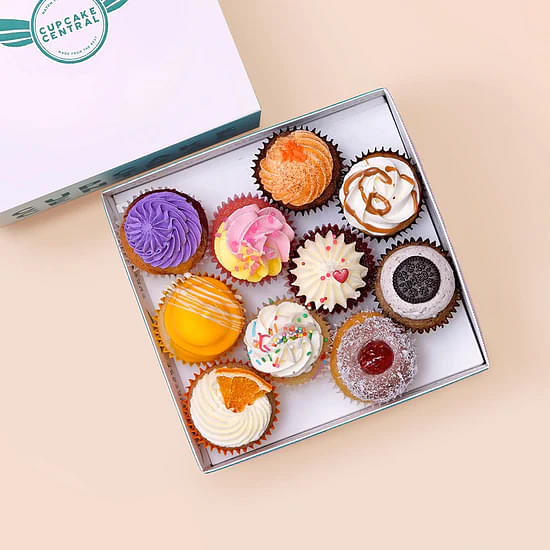 Assorted Mini Cupcake Gift Box