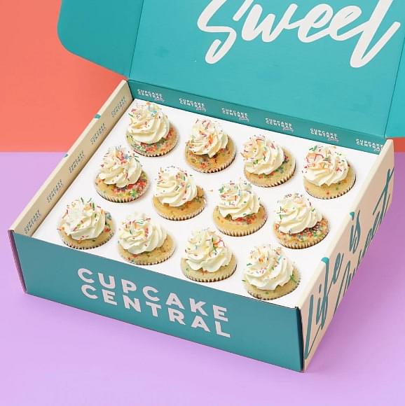  Birthday Cupcake Gift Box