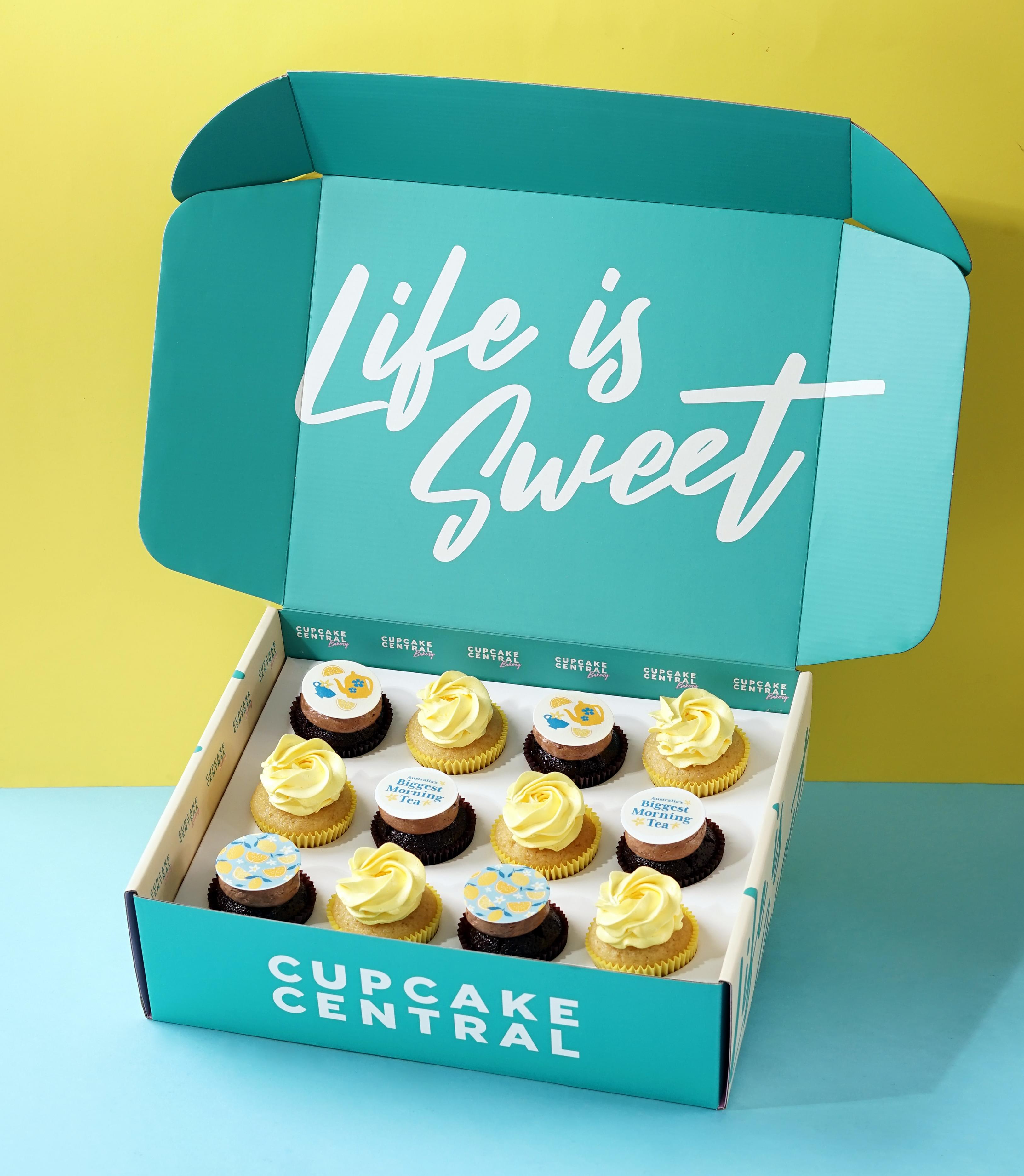 12 Australia's Biggest Morning Tea Cupcake Gift Box