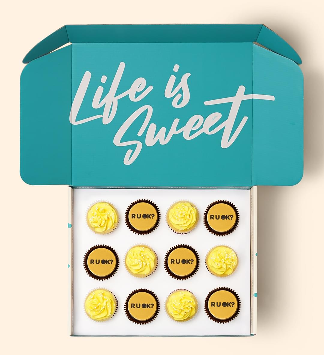 RU OK? - Cupcake Gift Box