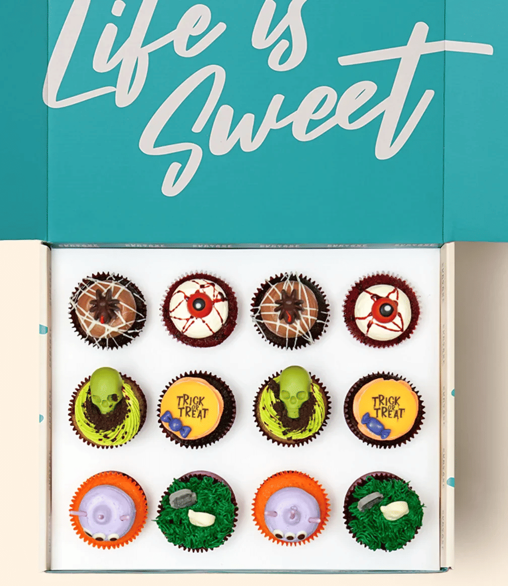 Halloween Cupcake Gift Box