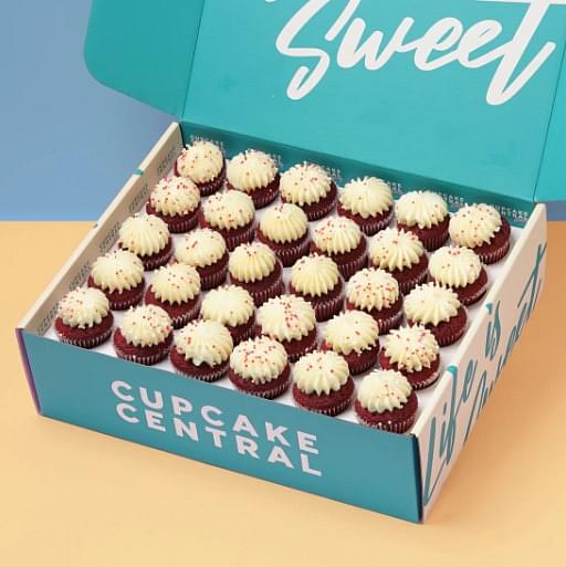 Mini Red Velvet Cupcake Gift Box